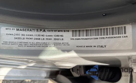 ZAM57RSA6H1217209